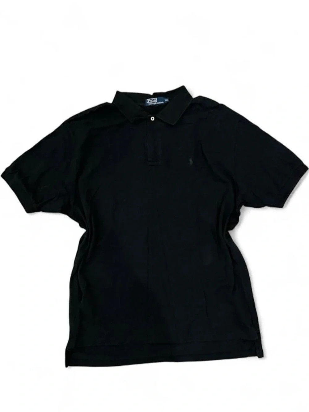 Ralph Lauren Black Short-Sleeve Polo Shirt
